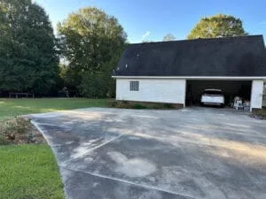 Driveway Before